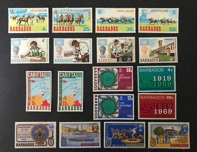 Barbados 1969 QEII - 5 x juegos LMM Foto 1 de 2