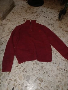 Chaps Youth Boys Sweater LG (14/16) Red - Picture 1 of 5