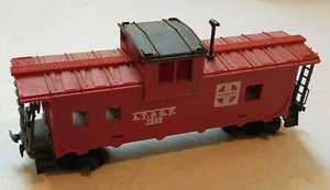 EX HO TRAIN Horn Hook CABOOSE ATSF SANTA FE RED CABOOSE 7240 klm - Picture 1 of 1