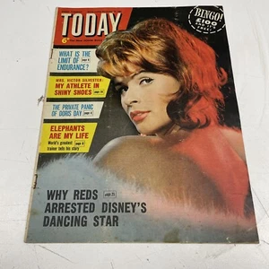 Publicidad vintage de revista Paper Today Mancave 1962 diciembre Senta Berger - Imagen 1 de 8