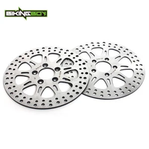 Front Rear 11.5" Brake Rotors for Harley Dyna FXDWG Wide Glide Super Glide 00-03 - Picture 1 of 9