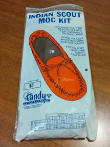 Tandy Leather Model of indian Scout Moc Kit Adult 6-7 Kit #4608 Vintage NIOP - Bild 1 von 9