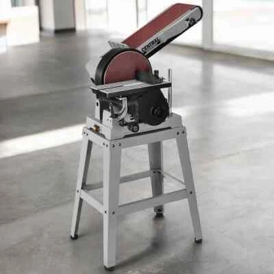 Belt Disc Sander Combo 9" Disc Sander and 6" x 48" Belt Sander 1900 RPM w/ Stand - Изображение 1 из 4