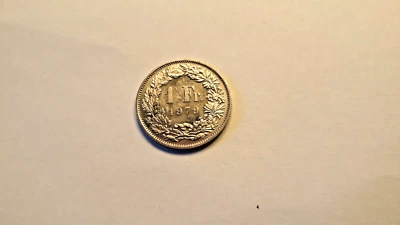 Sale!  1979 Switzerland 1 Franc Foreign Coin #237 - Image 1 of 2