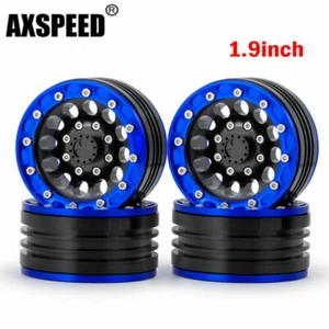 4 Stück Metall Felgen 1.9'' Beadlock Wheel Rims Für 1:10 RC TRX4 SCX10 D90 CC01 - Bild 1 von 11