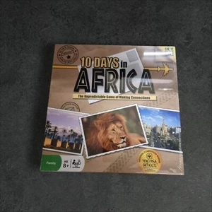 10 Days in Africa Board Game Out of the Box Family Game NEW Sealed Ages 8+ - Picture 1 of 4