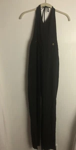 Yumi Kim women's black halter tie romper sz XS-nice! Z9 - Picture 1 of 11