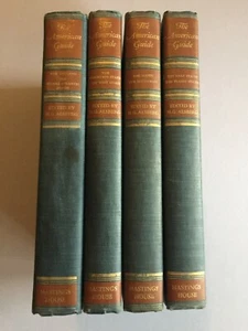 4 Lot 1949 American Guides Library Shelf Decor New England West Coast Southwest - Picture 1 of 4