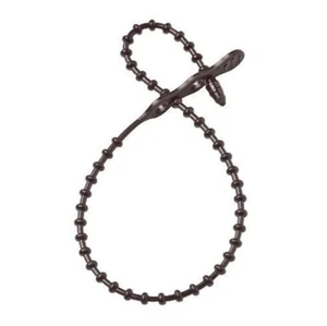 15 Gardner Bender 8" Fascette per cavo riutilizzabili avvolgente perline 45-8BEADBK, nero - Foto 1 di 1