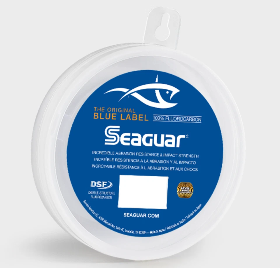 Seaguar Blue Label Fluorocarbon Leader Clear Fishing Line 50 Yards - Select Lb. - Image 1 of 1