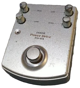 Zoom Power Drive PD-01 Overdrive Guitar Effects Pedal Used Tested - Picture 1 of 4