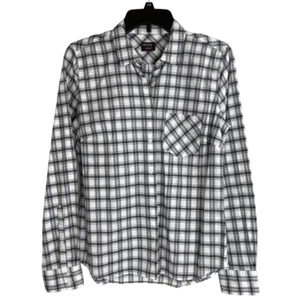 Camisa Untuckit Marina Algodón Cuadros Abotonada Talla 4 Nueva - Imagen 1 de 8