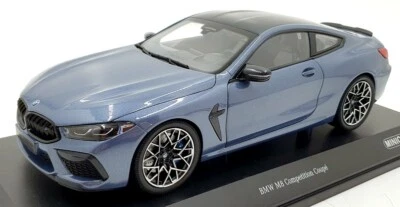Minichamps 1/18 Scale 110 029024 - BMW M8 Coupe 2020 - Metallic Blue - Photo 1/4