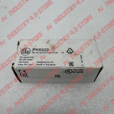 1PCS New IFM PK6522 Pressure Sensor - Image 1 of 4