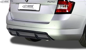 RDX Heckdiffusor für SKODA Fabia 3 NJ Combi Diffusor ABS schwarz glänzend Ansatz - Picture 1 of 3