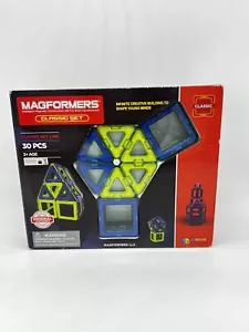 Magformers 30 Piece Set Building Sets by Magformers 63068 Blue and Green New - Picture 1 of 2