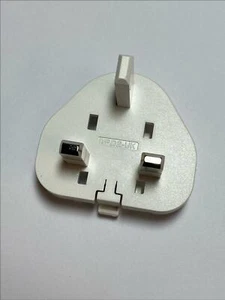 White UK Slide Attachment Plug for APD 5V 3A WA-15I05R APD2-UK APD2UK - Picture 1 of 5