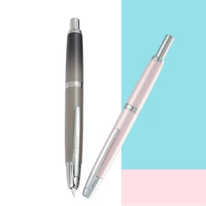 Jinhao 10 Press Retractable Fountain Pen EF/F Nib Converter Writing Office PenSb - Picture 1 of 11