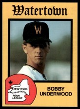 1988 Pucko Watertown Pirates Bobby Underwood Watertown Pirates #13