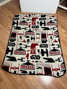 Star Wars Throw Blanket Plush Northwest Co. Darkside Imperial Troopers - Picture 1 of 2