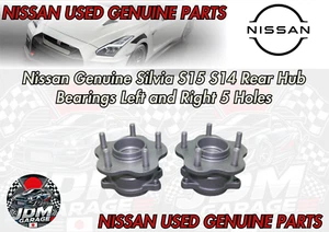 Nissan Genuine Silvia S15 S14 Rear Hub Bearings Left and Right 5 Holes - Picture 1 of 13