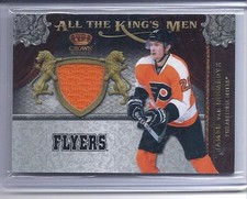 11-12 2011-12 CROWN ROYALE JAMES VAN RIEMSDYK ALL THE KING'S MEN JERSEY 33