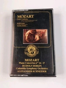Mozart: Piano Concertos Nos. 14 & 17 - Rudolf Serkin (Cassette) TESTED - Picture 1 of 5