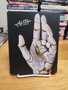 Alita Battle Angel Steelbook 4k UHD + 3D Blu-ray Rare OOP Limited Edition - Picture 1 of 11