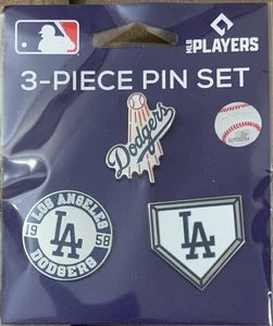 Los Angeles Dodgers 3-teiliges Sammler Pin Set Neu Wincraft - Bild 1 von 1