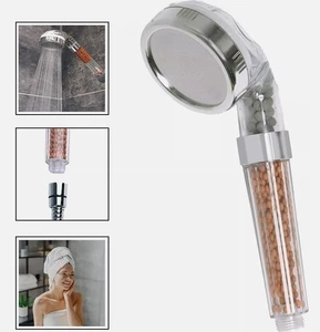 Shower Head Beads Filtration Pressure Shower Head Spray Pressure Boosting Shower - Picture 1 of 5