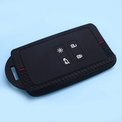 Silicone Key Cover Remote Case Fit For Renault Kadjar Captur Laguna Megane Car - Image 1 of 4