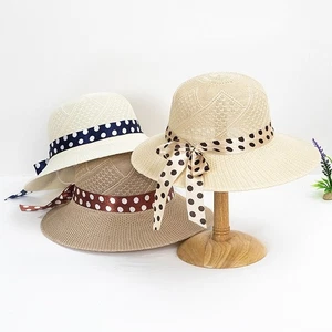 New Ladies Foldable Breathable Hats Women Sun Hat Summer Floppy Beach Wide Brim - Bild 1 von 24