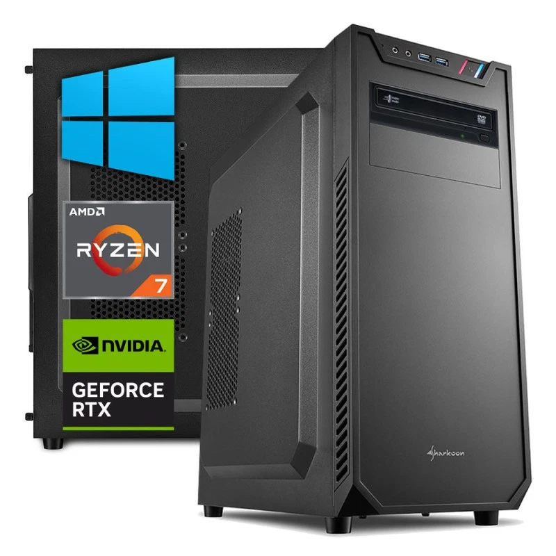 PC linea WORKSTATION AMD Ryzen 7 9700X - Ram 64 GB DDR5 - SSD M.2 1 TB - SSD M.2 - Immagine 1 di 1