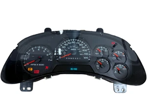 Cuadro de instrumentos velocímetro Chevy Trailblazer 2006-09 85.490 millas reconstruido - Imagen 1 de 6