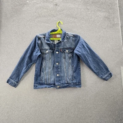 Levi's Boy Jacket M Blue Denim Jacket Trucker - Image 1 of 4