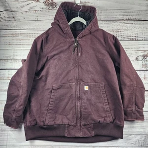 Carhartt Plum Purple Jacket 104053-DWN Women’s 2XL (20W/22W) Thinsulate Quilted - Picture 1 of 9