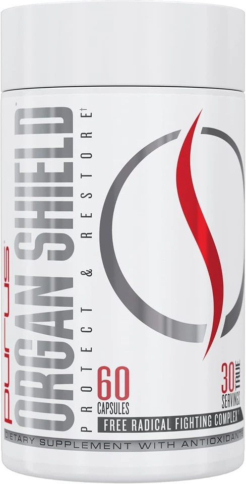 Antioxidante ativo Purus Labs Organ Shield | Antioxidantes à base de plantas | 30 Servi - Imagem 1 de 4