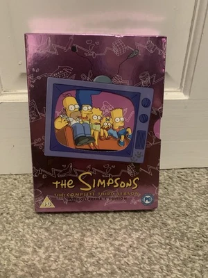 The Simpsons Season 3 The Complete Collectors Edition DVD Box Set New Sealed - Image 1 of 4