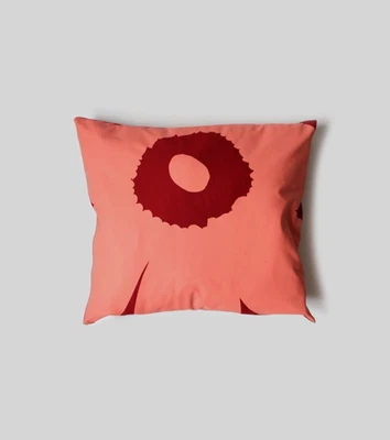 Marimekko Limited Edition "Unikko" 60Th Anniversary Pillow Cover 43x37cm - Image 1 of 4