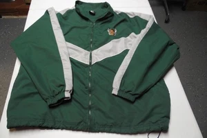 VINTAGE MARSHALL UNIVERSITY STARTER GIACCA CAPPOTTO GREGGE TONANTE GRANDE - Foto 1 di 8