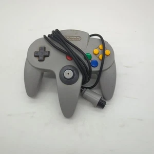 Gray Nintendo 64 N64 Controller Japan NUS-005 Tested Working (0100) - Picture 1 of 3