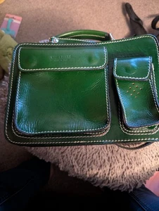 Vera Pelle Green Hand Bag - Picture 1 of 4