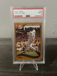 2002 Topps - Tony Gwynn #99 PSA 9 - Picture 1 of 3