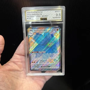 Glimmora ex 218/091 SV: Paldean Fates Shiny Ultra Rare Full Art Pokemon MINT 9,5 - Bild 1 von 2