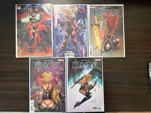 Magik #1 Thru #5 Erstdruck J Scott Campbell Lot Set Main Cover A 2025 NM - Bild 1 von 11
