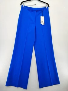 Zara Damen Palazzohose weites Bein royalblau Größe M - Bild 1 von 12