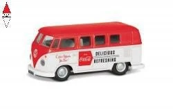 CORGI 1/43 COCA COLA LATE 1960S VW CAMPER - Immagine 1 di 2