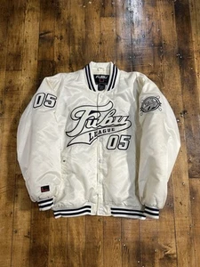 Giacca Vintage Fubu League 05 Raso Taglia XL La Collezione Y2K Hop Hop - Foto 1 di 24