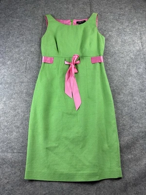 Etcetera Mujer’s 2 Vainas Vestido Cinta Corbata Lazo Forrado Preppy Años 00 Barbie Y2K De Colección Foto 1 de 4
