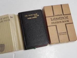 Vintage 1952 LA GUIDA DEL GIOVANE Fr. F. X. Libro di Preghiere Lasance in Scatola - NOS - Foto 1 di 7